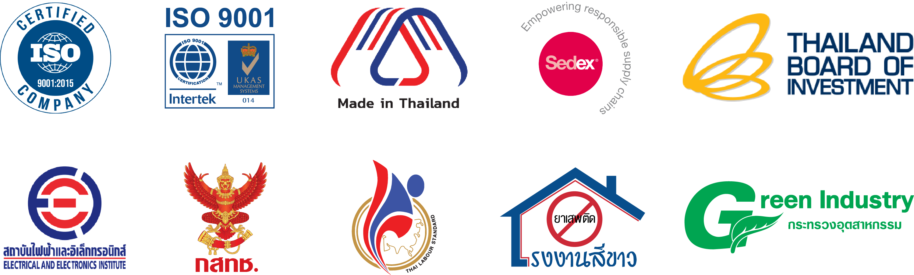 ISO and Certifications