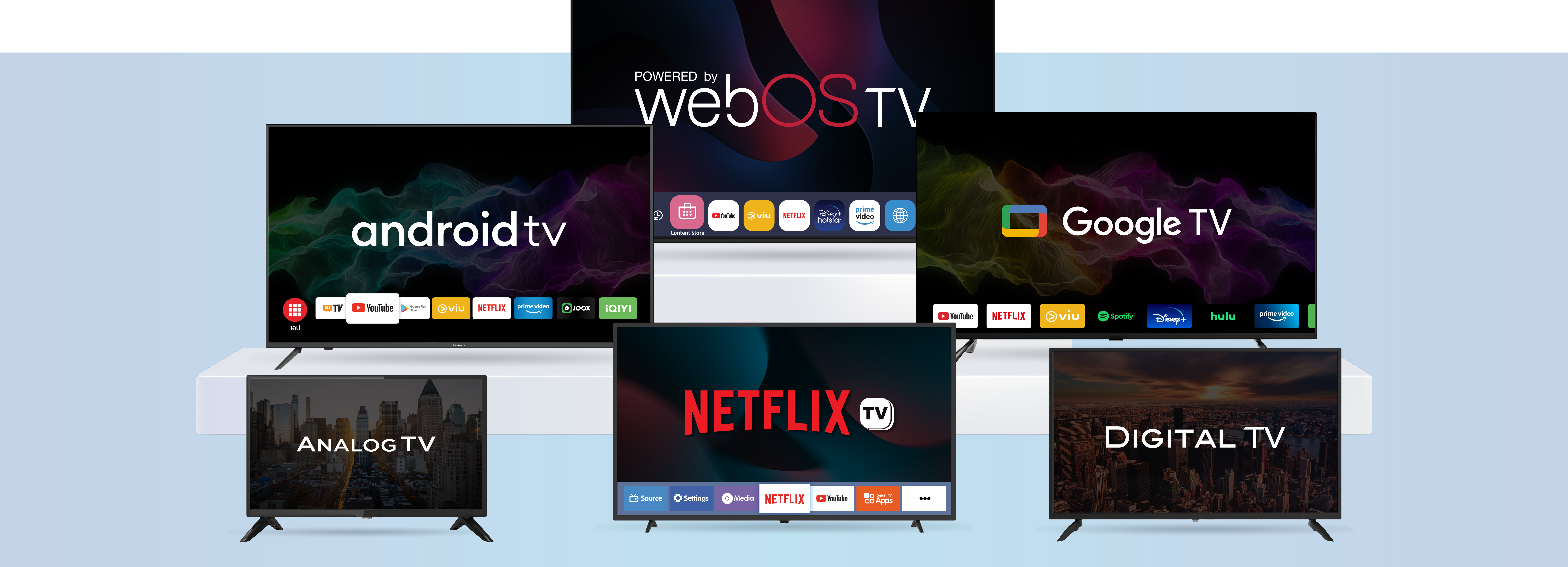 AE Product Lineup TV